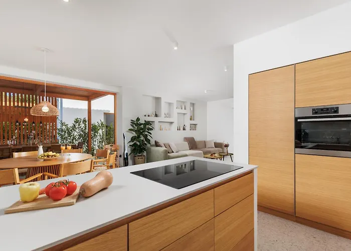 3 With Pool Soline, Krk, 280 M From Beach, By 4villas ヴィラ *