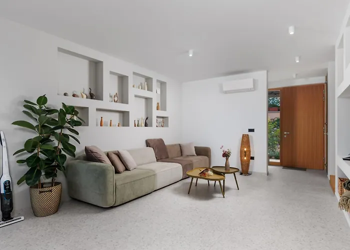 Villa 3 With Pool Soline, Krk, 280 M From Beach, By 4villas *